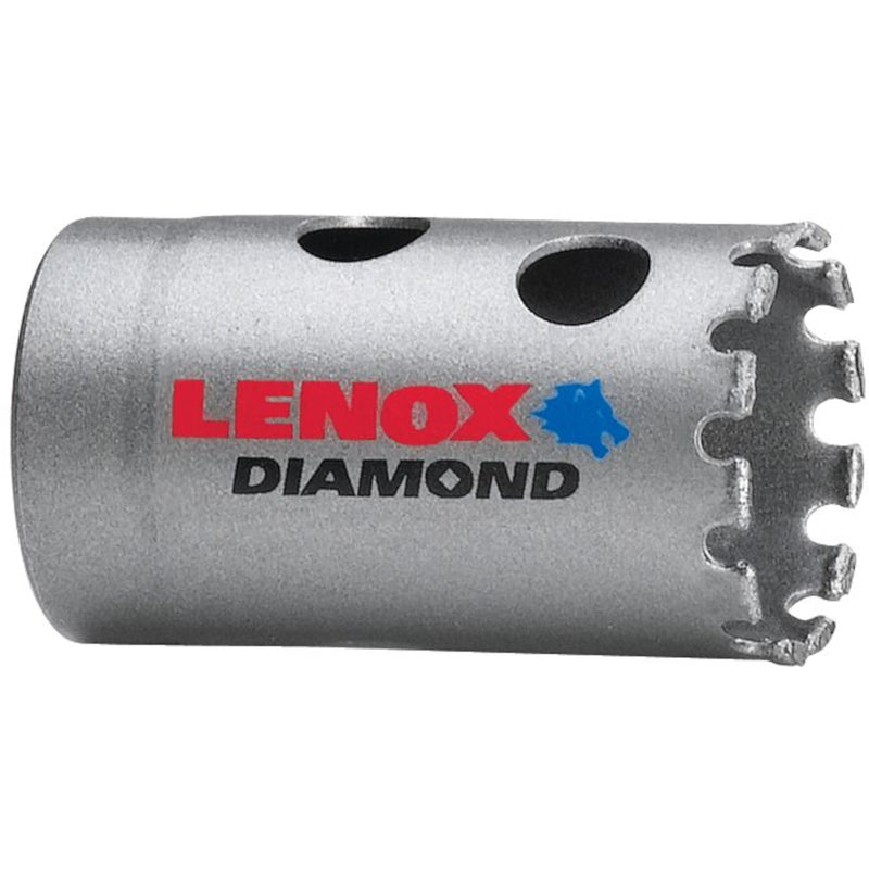 LENOX Diamond 1-1/8 in. Diamond Grit 1.5 in. L Hole Saw