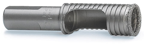 LENOX Diamond 1/2 in. Diamond Grit 1.5 in. L One Piece Hole Saw Arbor Included