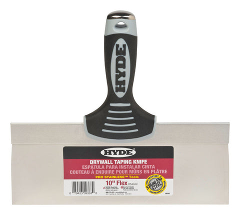 Hyde Stainless Steel Taping Knife 10 in. W X 9.3 in. L (Pack of 5)