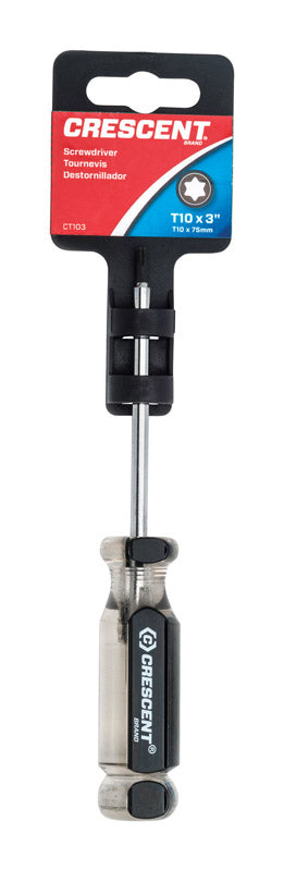 Destornillador Torx Crescent T10 de 3 pulg. de largo, 1 pieza
