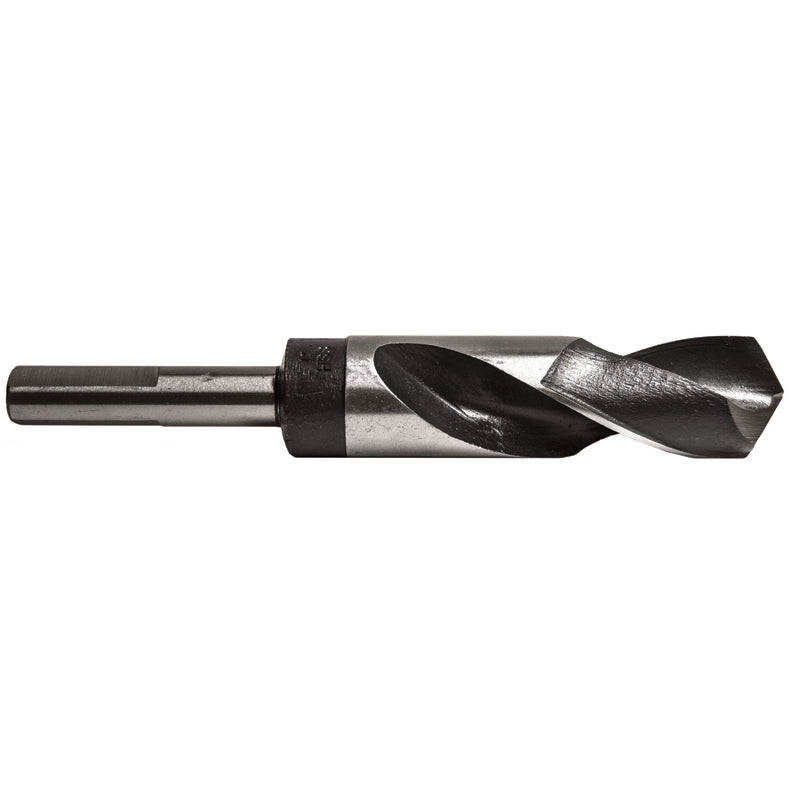 Century Drill & Tool Broca de acero rápido de alta resistencia de 15/16 pulg. x 6 pulg. de largo, vástago redondo, 1 pza.