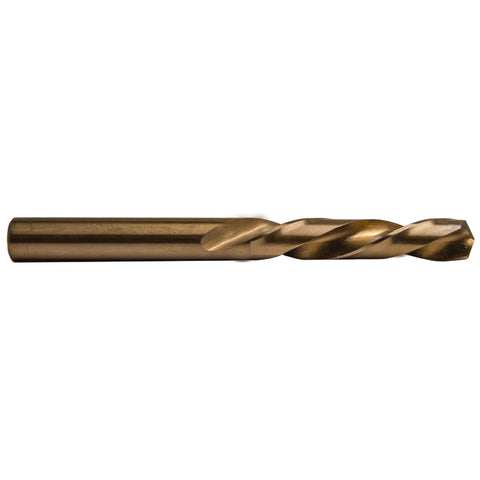 Century Drill & Tool Left 5/16 in. X 3-3/4 in. L Cobalt Steel Stubby Drill Bit Straight Shank 1 pc