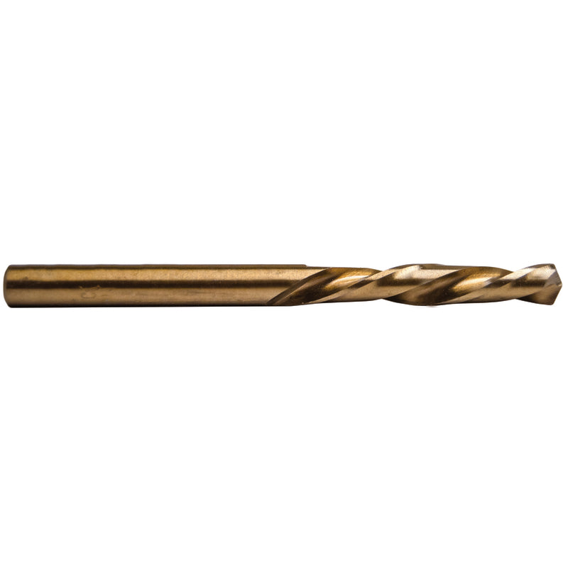 Century Drill & Tool Left 1/4 in. X 3-5/16 in. L Cobalt Steel Left Hand Drill Bit Straight Shank 1 p