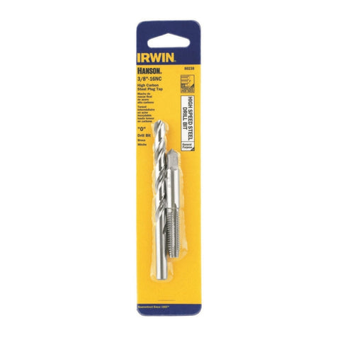 Irwin Hanson 3/8 in. HCS Tap and HSS Drill Bit Set