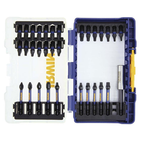 IRWIN Impact Performance Series Assorted 1 in. L Impact Fastener Drive Set Steel 32 pc