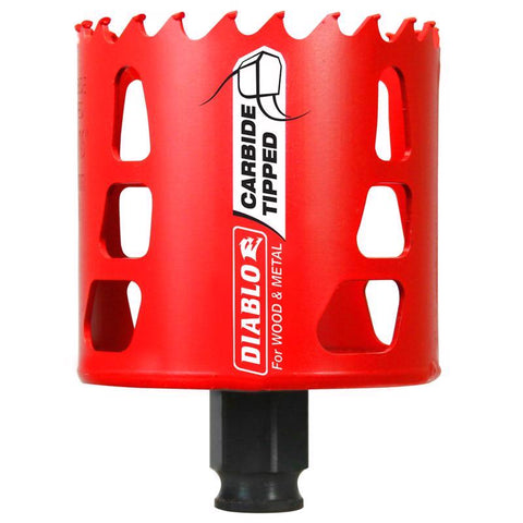Diablo Snap-Lock Plus 2-11/16 in. Carbide Tipped 2-3/8 in. L X 3/8 in. D Hole Saw