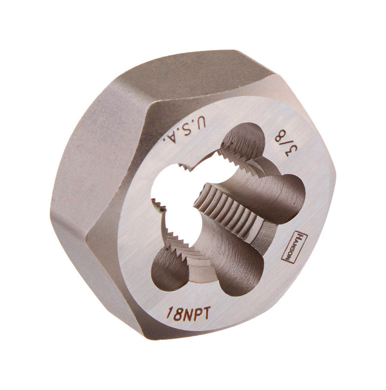 Irwin Hanson SAE 3/8 in. 3/8-18 Hexagon Die