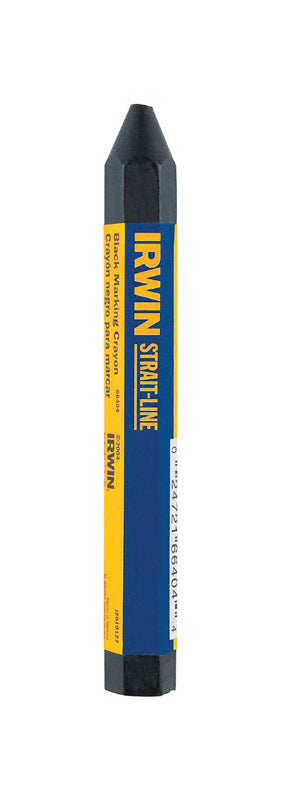 Irwin Strait-Line 4 oz Standard Marking Chalk Black 1 pk (Pack of 12)