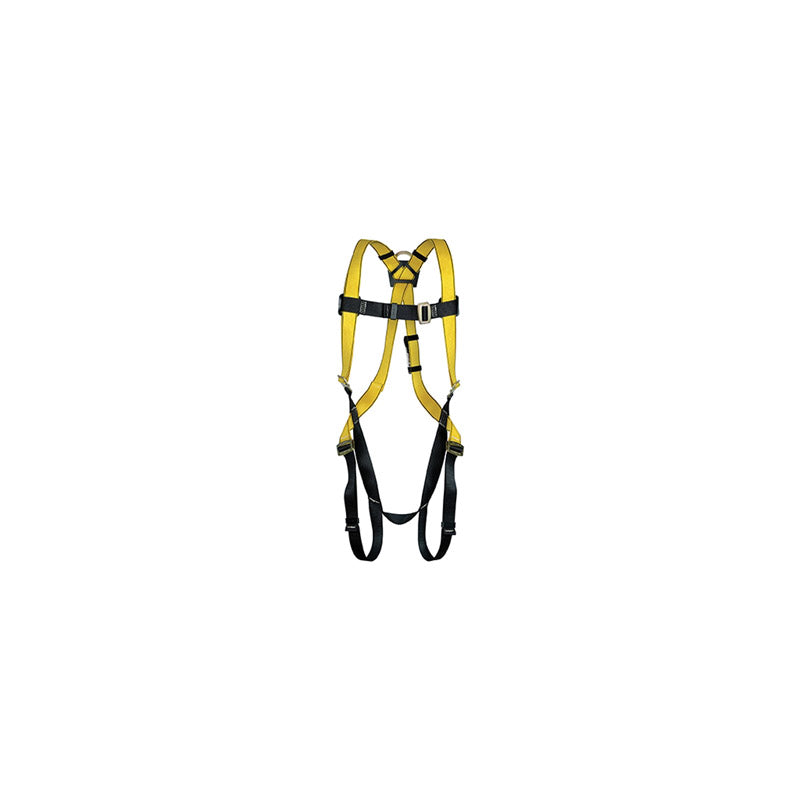 Arnés de seguridad unisex de poliéster Safety Works Workman Qwik-Fit amarillo, 1 ud.