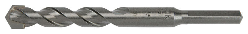 IRWIN 5/8 in. X 6 in. L Chrome Vanadium Steel Rotary Percussion Percussion Bit Set Straight Shank 1
