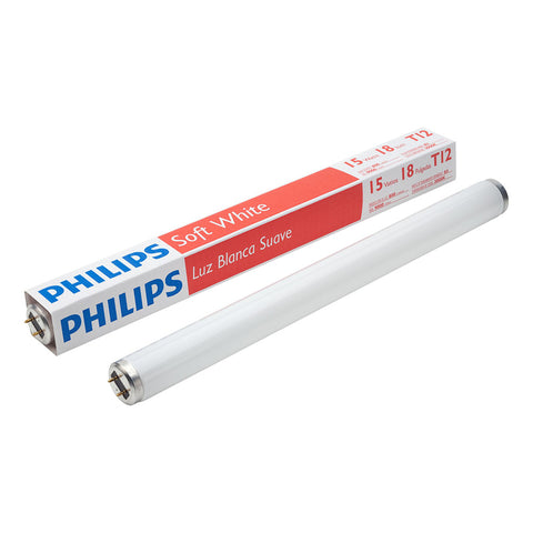 Philips Alto 15 W T12 1.5 in. D X 18 in. L Fluorescent Bulb Soft White Linear 3000 K 1 pk (Pack of 6)