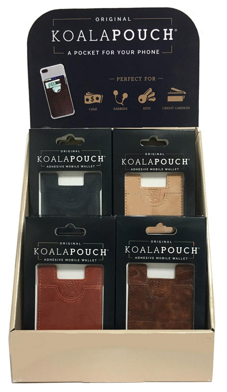 2X Mobile KoalaPouch Assorted Cell Phone Wallet For All Mobile Devices (Pack of 20)