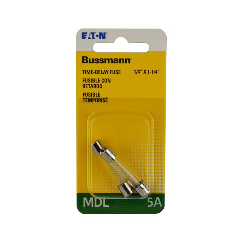 Bussmann 5 amps Time Delay Fuse 2 pk