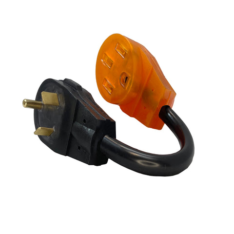 Reliance Controls Color Connect 10/3 SJTW 120 V 12 in. L Adapter Cord