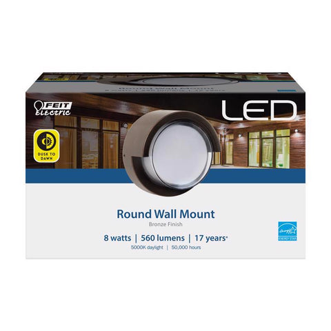 Feit LED Bronze Dusk to Dawn LED Light Fixture
