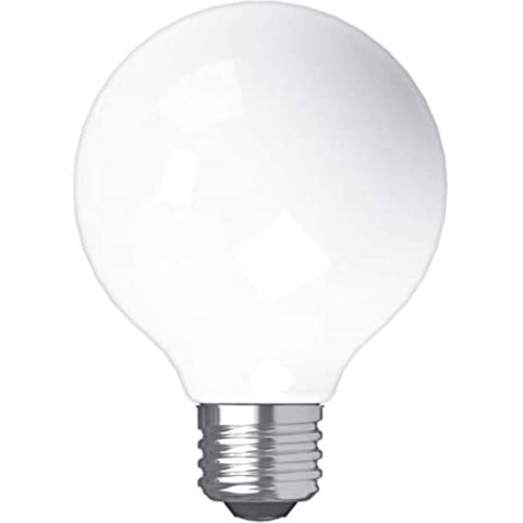 GE G25 E26 (Medium) LED Bulb Soft White 60 Watt Equivalence 2 pk