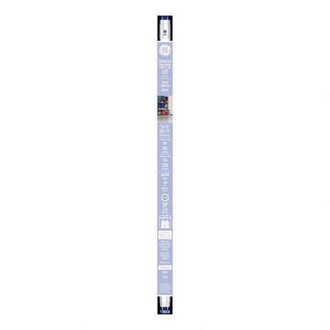 GE T8 Cool White 24 in. G13 (Medium Bi-Pin) T8 LED Linear Tube 20 Watt Equivalence 1 pk (Pack of 6)