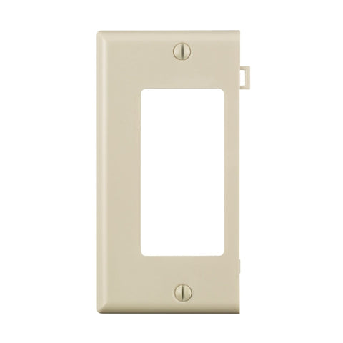 Leviton Light Almond 1 gang Thermoplastic Nylon Decorator Sectional End Wall Plate 1 pk