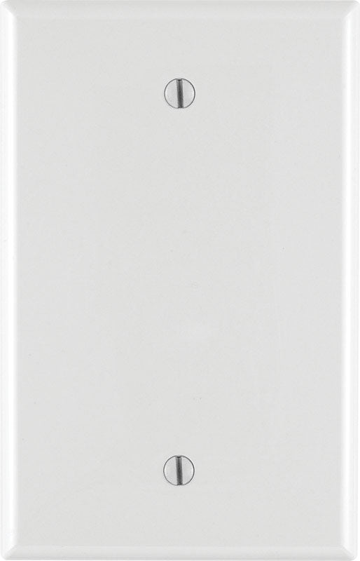 Leviton White 1 gang Nylon Blank Wall Plate 1 pk (Pack of 25)