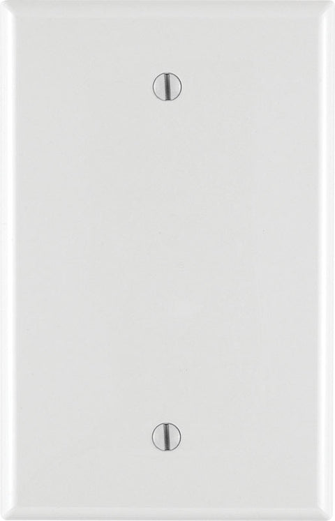 Leviton White 1 gang Nylon Blank Wall Plate 1 pk (Pack of 25)