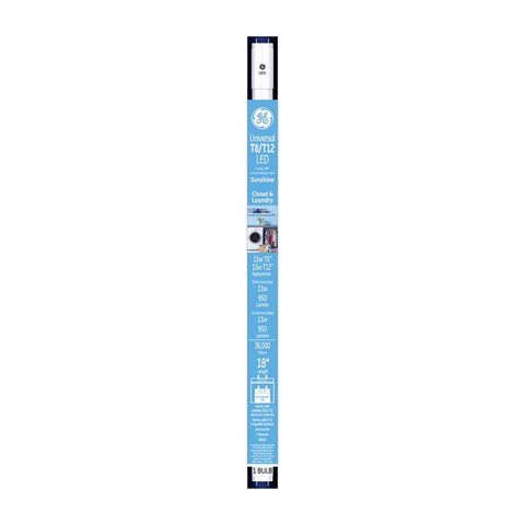 GE T8 and T12 Frosted Sunshine 18 in. G13 (Medium Bi-Pin T8 LED Linear Tube 15 Watt Equivalence 1 pk (Pack of 6)