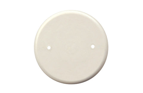 Allied Moulded Fiberglassbox Round Fiberglass 1 gang 4-13/16 in. W Ceiling Box Cover