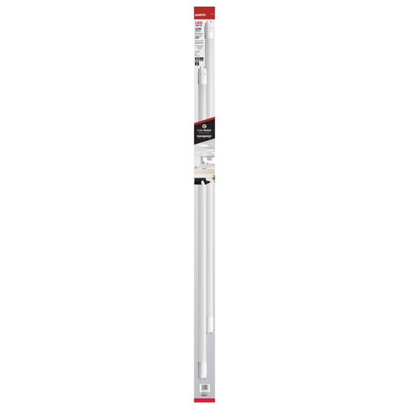 Satco T8 White 48 in. Medium Bi Pin Tube LED Bulb 32 Watt Equivalence 2 pk (Pack of 10)