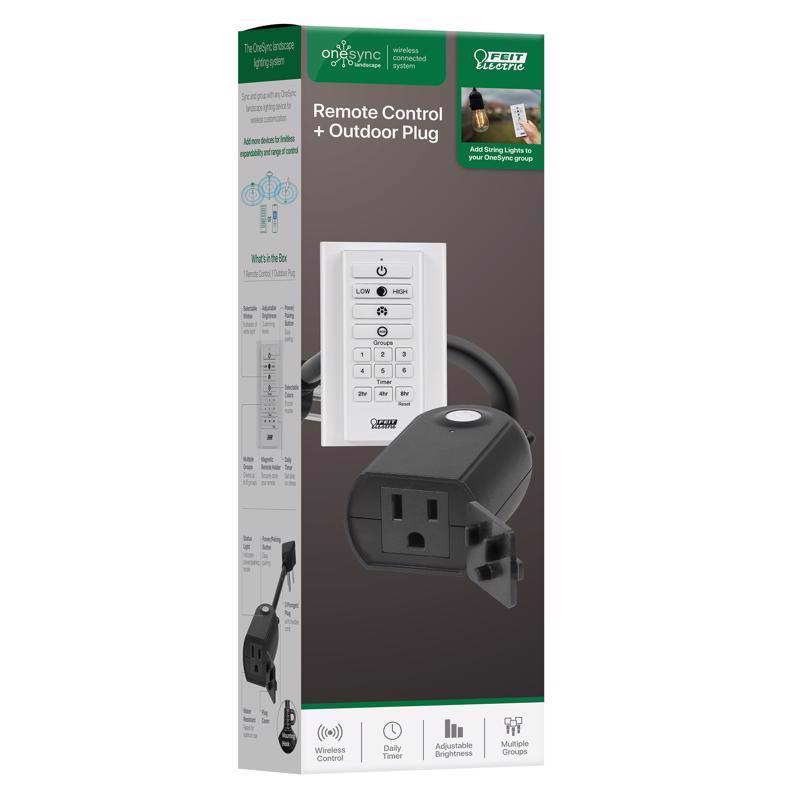 Adaptador de enchufe y control remoto Feit OneSync de 1 pie de largo