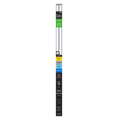 Feit T8 Color Selectable 48 in. G13 Linear Led Linear Lamp 32 Watt Equivalence 2 pk (Pack of 10)