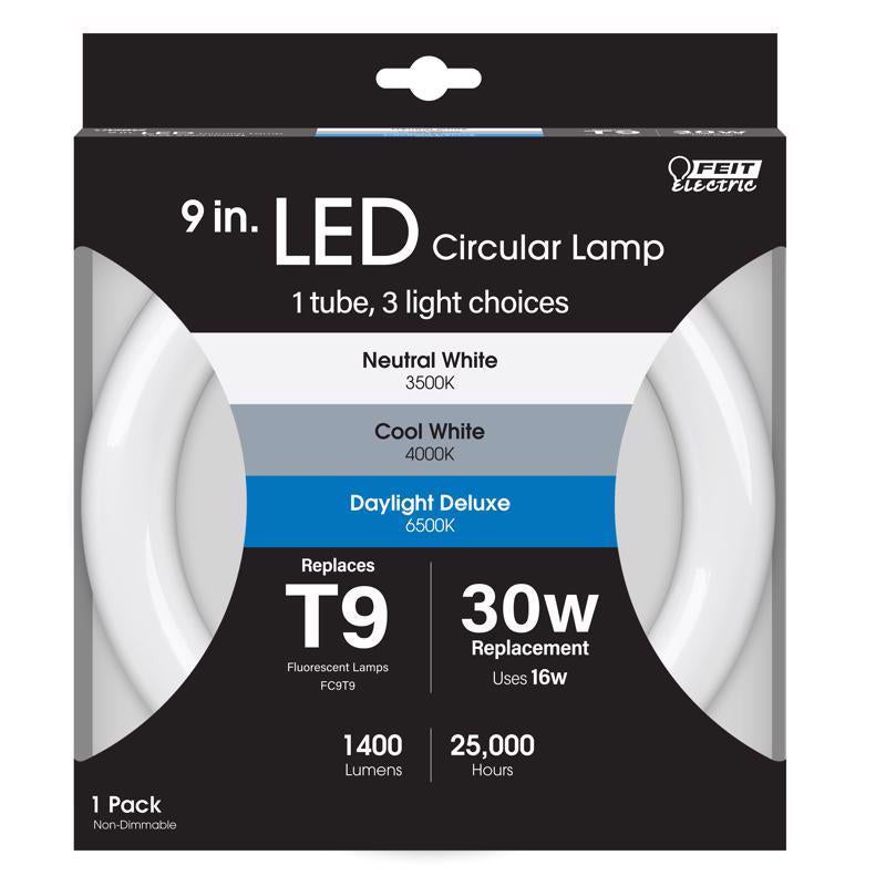 Feit T9 4-Pin LED Tube Light White 30 Watt Equivalence 1 pk