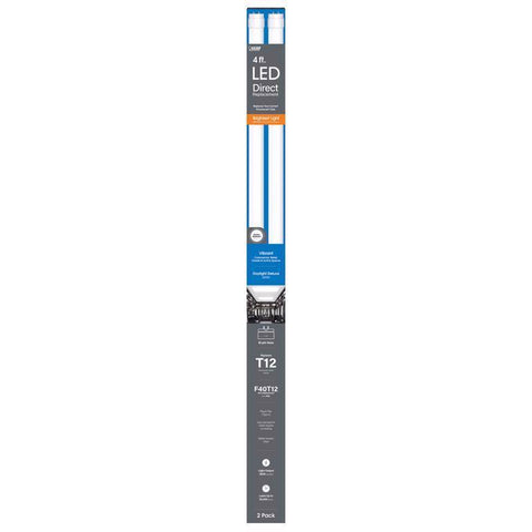 Feit T12 Daylight Deluxe 48 in. G13 Linear Led Linear Lamp 40 Watt Equivalence 2 pk (Pack of 10)