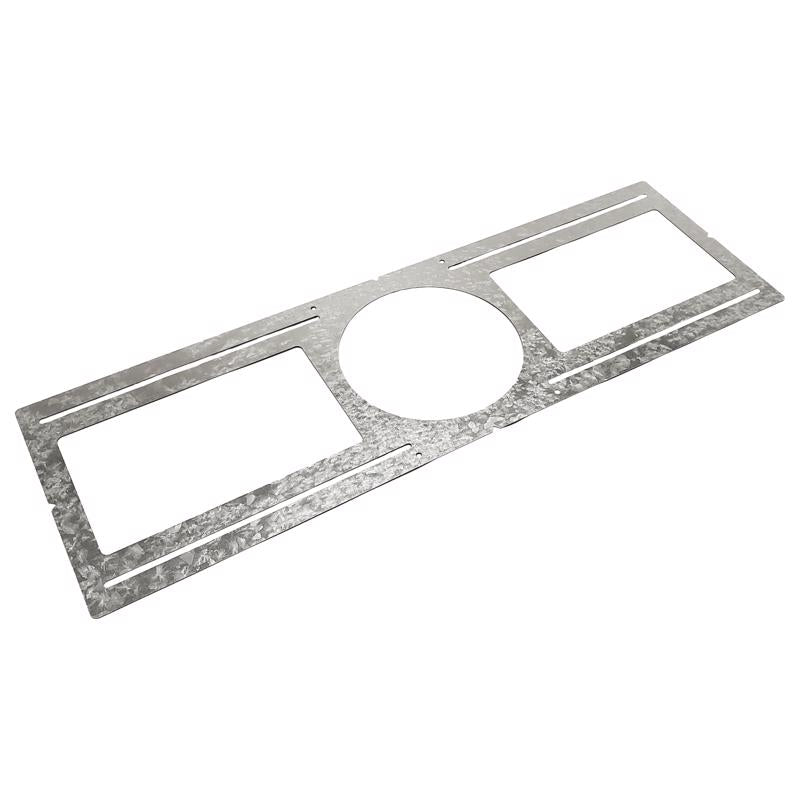 ETI Silver 6.22 in. W Mounting Plate (Pack of 20)