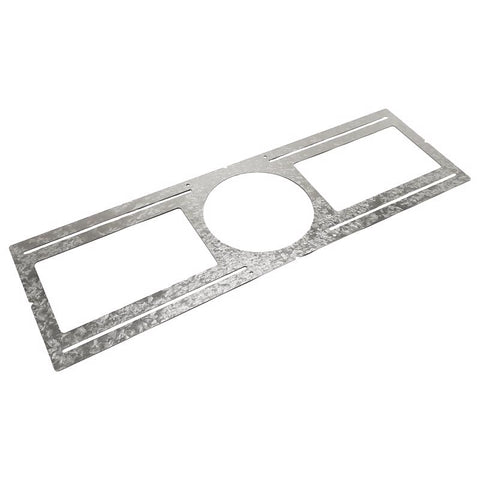 ETI Silver 6.22 in. W Mounting Plate (Pack of 20)