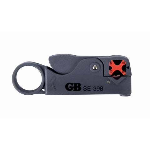 Cortacables negro Gardner Bender de 6-1/4 pulg. de largo, cal. RG6