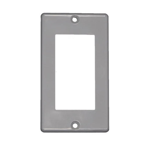 Cantex EZ Box Rectangle Thermoplastic 1 gang 4.29 in. H X 2.360 in. W GFCI Cover