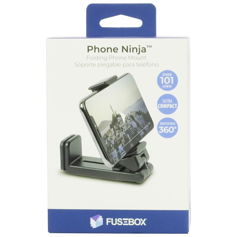 Soporte Ninja negro para dispositivos móviles Fusebox