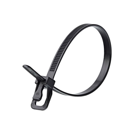 RETYZ EveryTie 10 in. L Black Cable Tie 1 pk