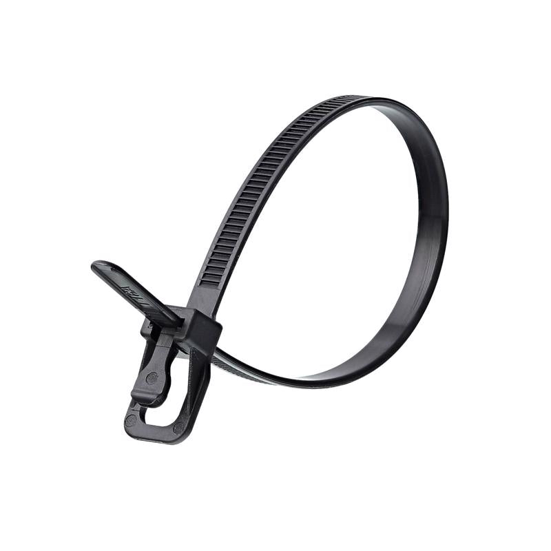 RETYZ WorkTie 18 in. L Black Cable Tie 1 pk