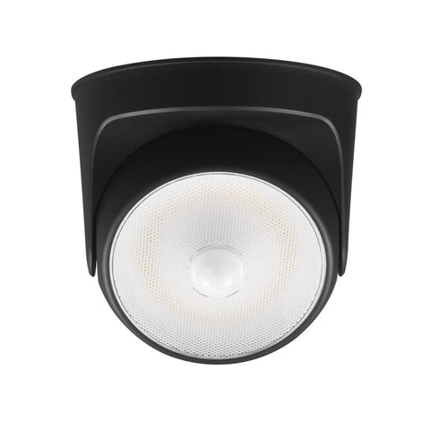 Globe Electric Motion-Sensing Battery Powered LED Black Security Light (Pack of 4)