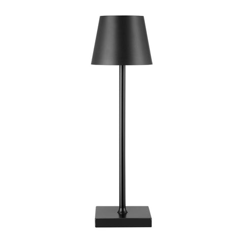 Globe Electric 15 in. Matte Black Table Lamp