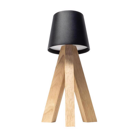 Bailey 10.5 in. Matte Black Table Lamp