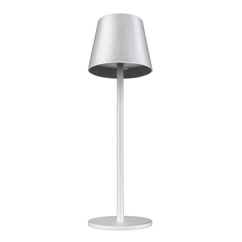 Denver 14.2 in. Matte White Table Lamp