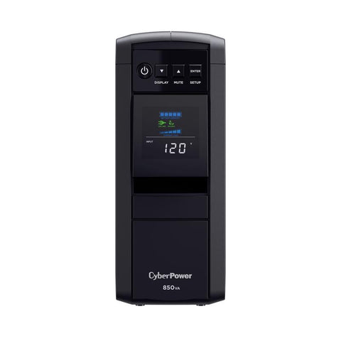 CyberPower 5 ft. L 10 outlets Battery Backup/Surge Protector Black 1150 J