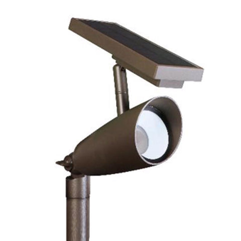 Feit OneSync Bronze Solar Powered 5 W LED Smart-Enabled Spotlight 1 pk