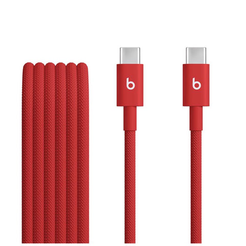 Beats Red Woven Cable USB-C to USB-C Cable For Smartphones