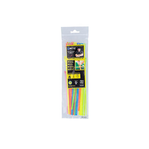 RETYZ 6/8/10 in. L Assorted Cable Tie 30 pk