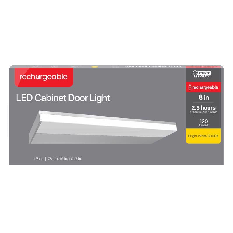 Feit 8 in. L White Battery Powered LED Light Bar 120 lm