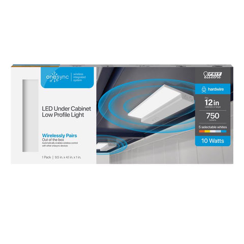 Feit 12 in. L White Hardwired LED Light Bar 750 lm