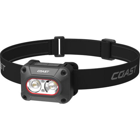Coast FLX10R Twin Pack (2pk) 1000 lm Black/Gray LED Rechargeable Head Lamp