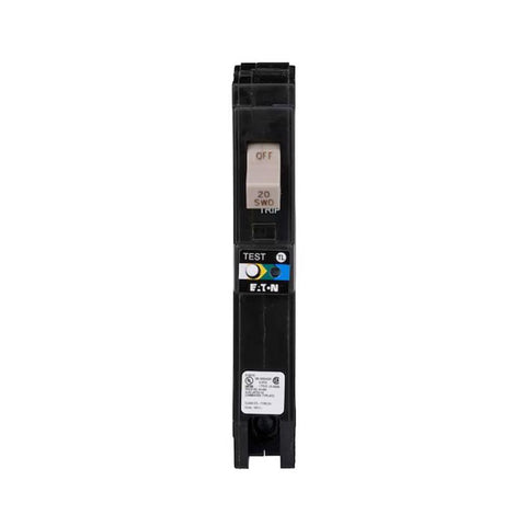Eaton 20 amps Arc Fault/Ground Fault Single Pole Circuit Breaker